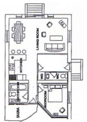 Plan of Captain's Quarters